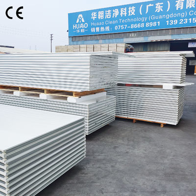 কেনা 0.426 0.476mm হাসপাতালের অপারেটিং রুমের জন্য লেপা স্টিল ক্লিনরুম পার্টিশন প্যানেল online manufacture